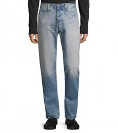 AG Adriano Goldschmied Years Distressed Straight Jeans