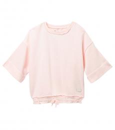 7 For All Mankind Girls Pearl French Terry Sweater