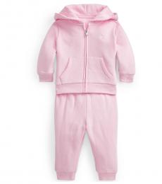 Ralph Lauren 2 Piece Hoodie/Pant Set (Baby Girls)