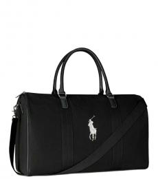 Ralph Lauren Black Weekender Large Duffle Bag
