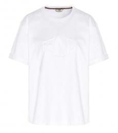 Fendi White Fisheye T-Shirt