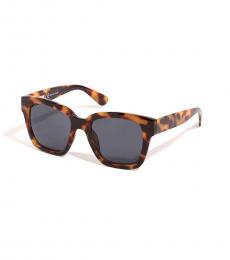 J.Crew Dark Brown Tortoise Print Sunglasses