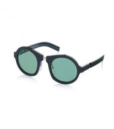Sea Green Black Classic Sunglasses