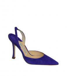 Purple Carolyne Halter Heels