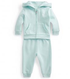 Ralph Lauren 2 Piece Hoodie/Pant Set (Baby Girls)