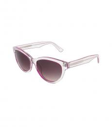 Crystal-Pink Butterfly Sunglasses