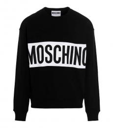 Moschino Black Logo Band Sweatshirt