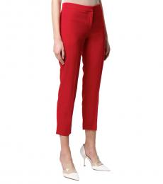 Red Wool Trouser