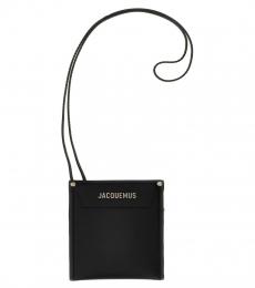 Jacquemus Black Le porte poche meunier crossbody bag