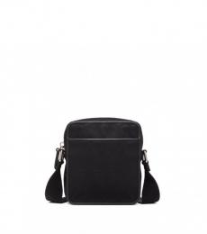 Valentino Garavani Black Toile Iconographe Small Crossbody Bag