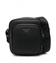 Emporio Armani Black Logo Crossbody Bag