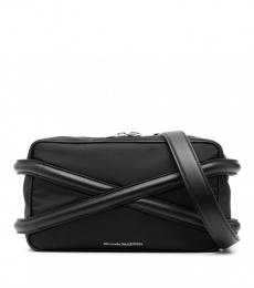 Alexander McQueen Black Harness Bag