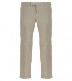 Pt Torino Grey Cotton Pants