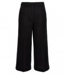 Moschino Black Cropped Pants
