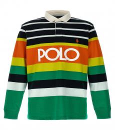 Ralph Lauren Multicolor Logo Striped Polo