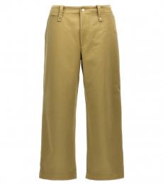 Burberry Beige Cotton Trousers