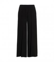 Nude Black Elastic Trousers