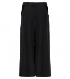 Mugler Black Cut-Out Trousers