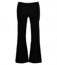 Alexander Wang Black Gold Nameplate Chain Pants