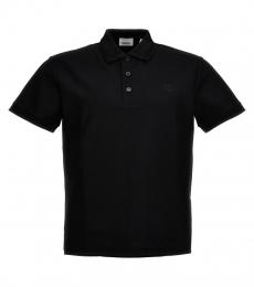 Burberry Black Logo Polo