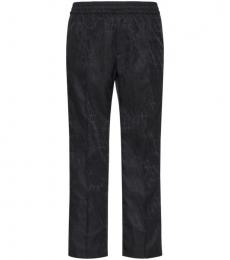 Valentino Garavani Black Black Toile Iconographe Nylon Trousers