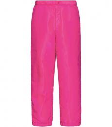 Valentino Garavani Pink Stud Detail Cargo Trousers