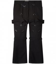 Off-White Black Wool Cargo Trousers