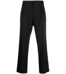 Lanvin Black Black Straight-leg Trousers