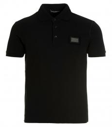 Dolce & Gabbana Black DG Essential Polo