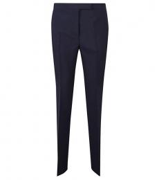 Ferragamo Blue Blue Straight Leg Trousers