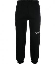 Givenchy Black COTTON JOGGING PANTS