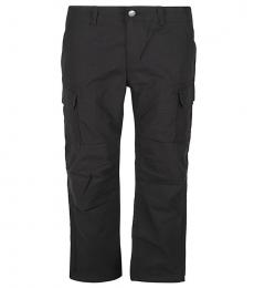 Dickies Black Cargo Cotton Trousers