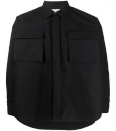 Alexander McQueen Black Organic cotton overshirt