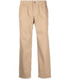 A.P.C. Light Brown Cotton Trousers