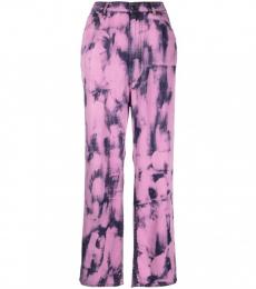 Darkpark Pink Relax fluid trousers