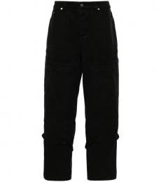 Off-White Black Cotton carpenter trousers