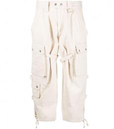 Isabel Marant Beige Elore workwear trousers