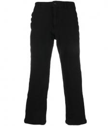 Homme Plus Black Wool Blend Trousers