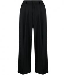 Az Factory Black Wide leg wool trousers