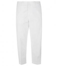 Department5 White Wide leg trousers