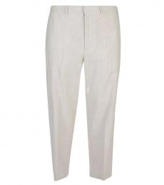 Department5 White Wide leg trousers