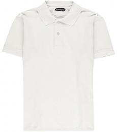 Tom Ford Beige Cotton Pique Polo Shirt