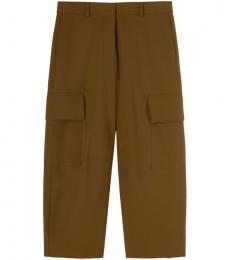 Palm Angels Olive Tapered Cargo Trousers