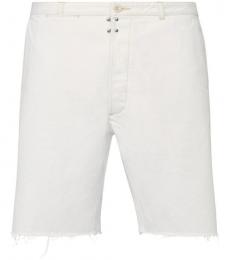 Maison Margiela Chalk denim bermuda shorts