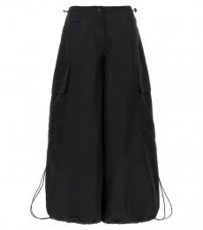 Palm Angels Black Parachute pants