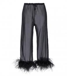 Oseree Black Plumage trousers