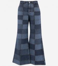 Chloe Blue All-over Pattern Pants