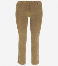 Ql2 Donna Khaki CORDUROY PANTS