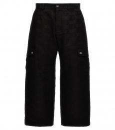 Dolce & Gabbana Black DG Jaquard Pants