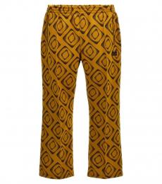 Needles Yellow Fancy Print Joggers